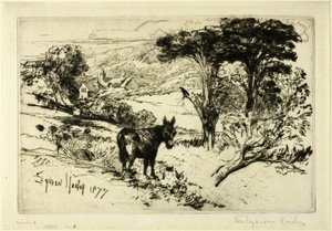 Challow Farm av Francis Seymour Haden