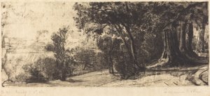 Tidig morgon - Richmond av Francis Seymour Haden