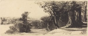 Tidig morgon - Richmond av Francis Seymour Haden