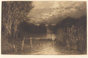 Harrfiske av Francis Seymour Haden