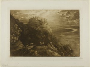 Harlech, nej. jag av Francis Seymour Haden