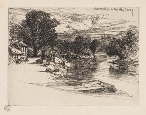 Smidens hus. av Francis Seymour Haden