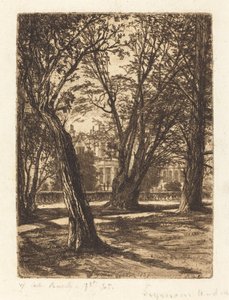 Kensington Gardens (den lilla plattan) av Francis Seymour Haden