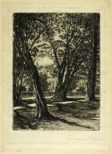 Kensington Gardens, nr. I (liten tallrik) av Francis Seymour Haden