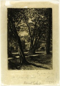 Kensington Gardens, nr. I (liten tallrik)