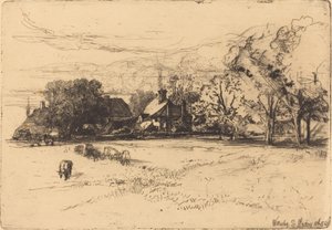 Gamla Willesley House av Francis Seymour Haden