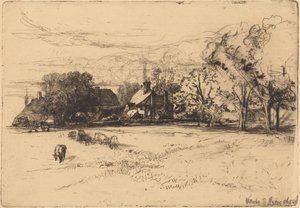 Gamla Willesley House av Francis Seymour Haden