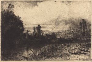 På testet av Francis Seymour Haden