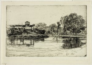 Järnvägsintrång av Francis Seymour Haden