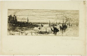 Värdshuset, Purfleet av Francis Seymour Haden