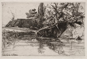 Valgravhuset, 1865. av Francis Seymour Haden