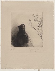 Munken ber - St Francis av Francis Seymour Haden