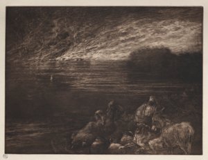 Saltpelaren av Francis Seymour Haden