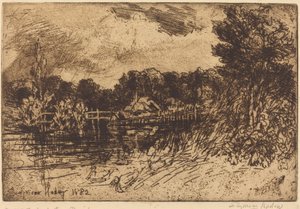 Testet på Longparish av Francis Seymour Haden