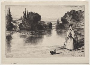 Bogservägen av Francis Seymour Haden