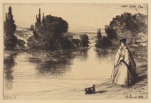 Dragvägen av Francis Seymour Haden