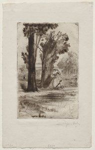 Prästgård vid Sonning av Francis Seymour Haden
