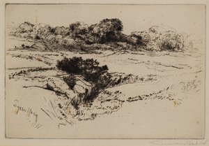 Windmill Hill No.2 av Francis Seymour Haden