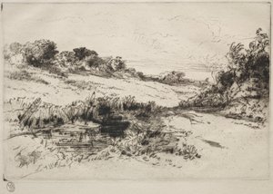 Windmill Hill, nr 1 av Francis Seymour Haden