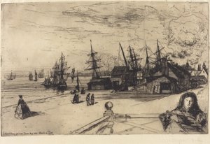 Yacht Tavern, Erith av Francis Seymour Haden
