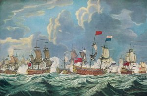 Slaget vid Quiberon Bay, c1765