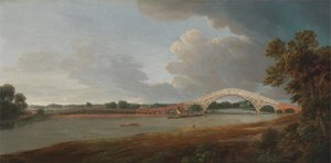 Gamla Walton Bridge av Francis Towne