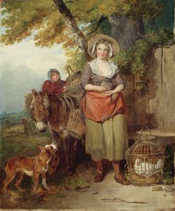 Återkomsten från marknaden av Francis Wheatley