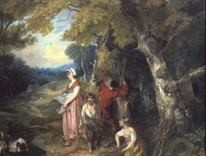 Vinterbränsle av Francis Wheatley