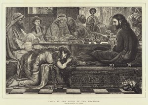 Jesus i fariséens hus