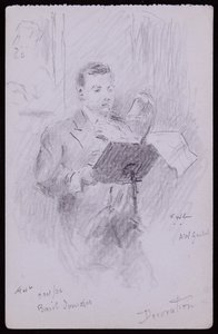 Porträtt av Basil Ionides av Francis Wilfred Lawson