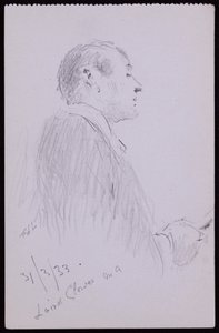 Porträtt av Laird Clowes av Francis Wilfred Lawson