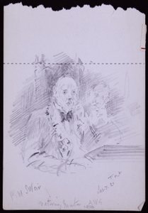 Porträtt av RW Schultz Weir av Francis Wilfred Lawson