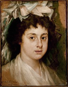 Porträtt av Feliciana, 13 år gammal (olja på duk, ca 1787)