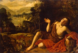 Johannes Döparen i öknen, 1630