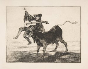 Barbarous Entertainment Barbara dibersion, 1800-1804. av Francisco de Goya