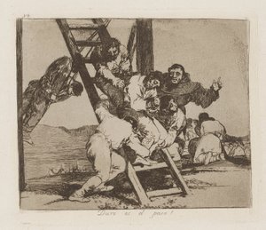 Svårt är steget! (Artikel av Francisco de Goya
