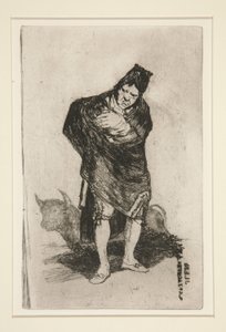 Den klädda mannen av Francisco de Goya