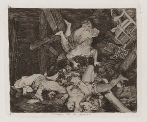 Ravages of War, tavla 30 från The Disasters of War av Francisco de Goya