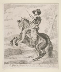 Gaspar de Guzman, greve hertig av Olivares av Francisco de Goya