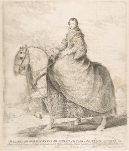 Isabella av Bourbon, drottning av Spanien och hustru till Philip IV D. Isabella av Bourbon, drottning av Spanien, av Francisco de Goya