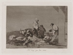 Du behöver inte skrika (It av Francisco de Goya