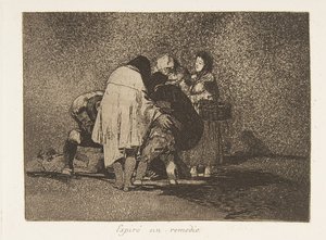 Plåt 53 från The Disasters of War Los Desastres de la Guerra: Th..., 1811-12 publicerad 1863. av Francisco de Goya