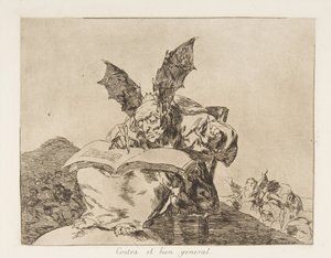 Plåt 71 från The Disasters of War Los Desastres de la Guerra..., efter 1814-15 publicerad 1863. av Francisco de Goya