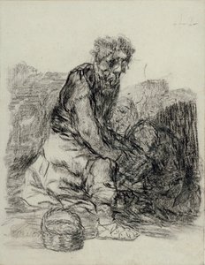 De håller på att dö av Francisco de Goya