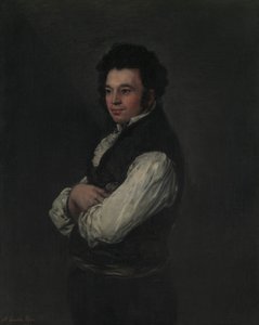 Tiburcio Pérez y Cuervo 178586-1841, arkitekten, 1820. av Francisco de Goya