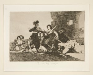 Det finns ingen tid (det finns inte av Francisco de Goya
