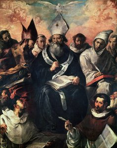 St Basil dikterar sin doktrin