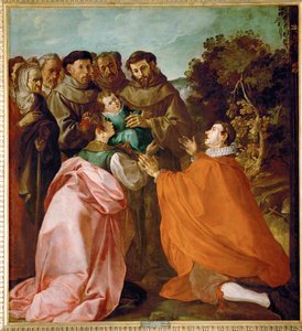 Barnet Bonaventura botades av den helige Franciskus ...