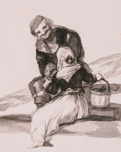 Akta dig för rådet (avskurna) av Francisco de Goya