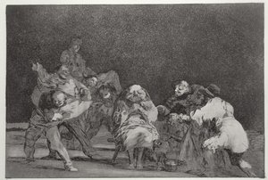 193-0082313 Lojalitet, skylt 17 av "Ordspråk" av Francisco Jose de Goya y Lucientes